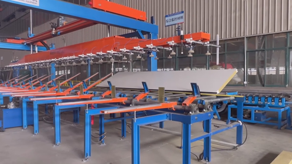 Stacking System (Sandwich Panel Production)