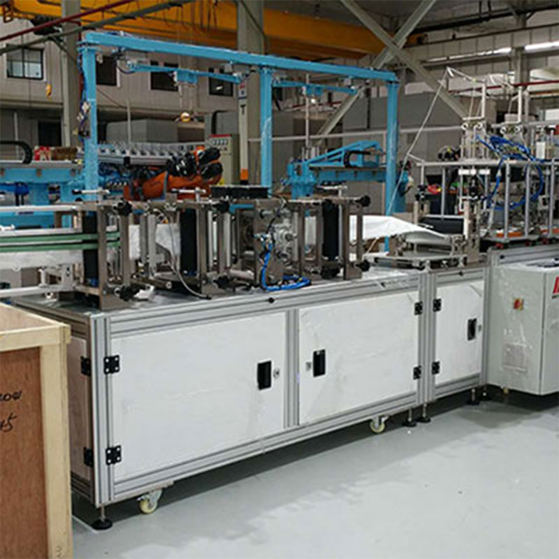 Surgical Face Mask Production Line (Fully Automatic Folding All-in-One)